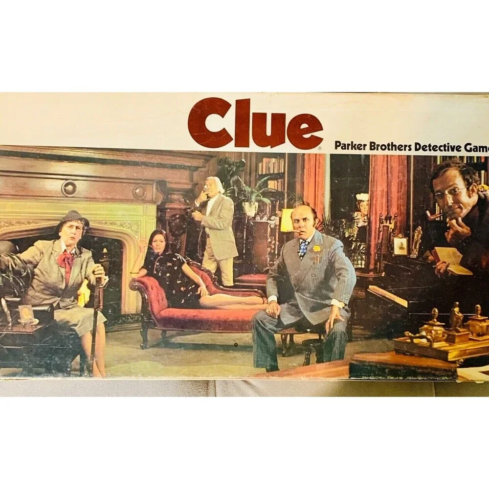 Clue 1972 Vintage Edition Game Parker’s Brothers